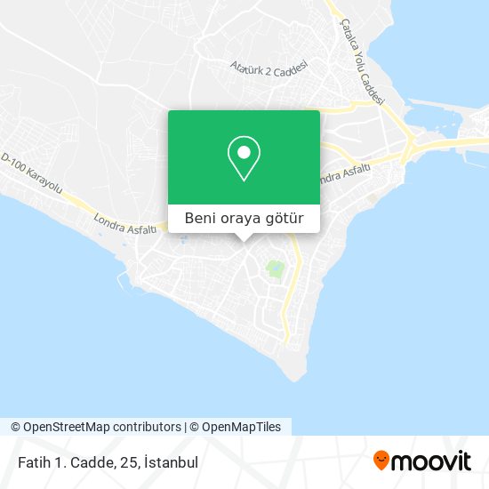 Fatih 1. Cadde, 25 harita