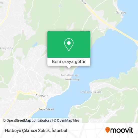 Hatboyu Çıkmazı Sokak harita