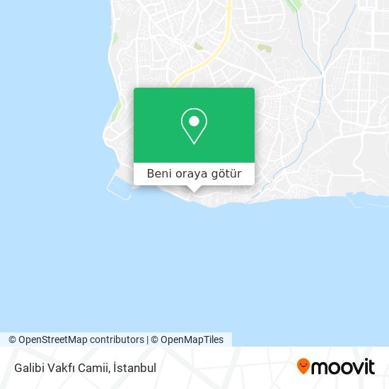 Galibi Vakfı Camii harita