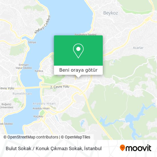Bulut Sokak / Konuk Çıkmazı Sokak harita