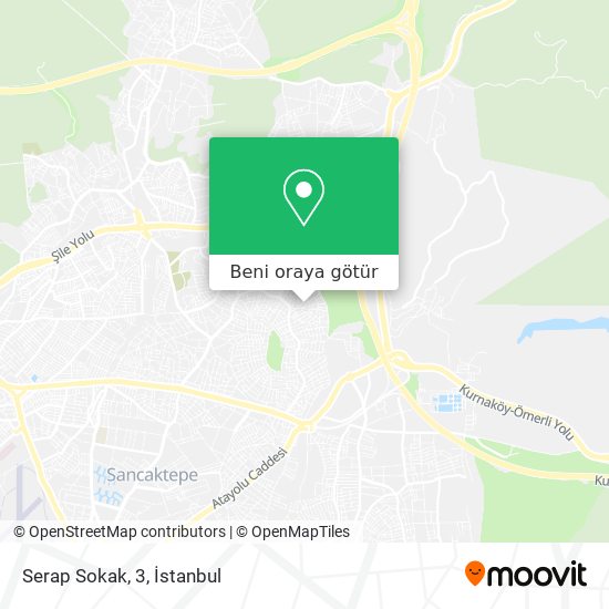 Serap Sokak, 3 harita