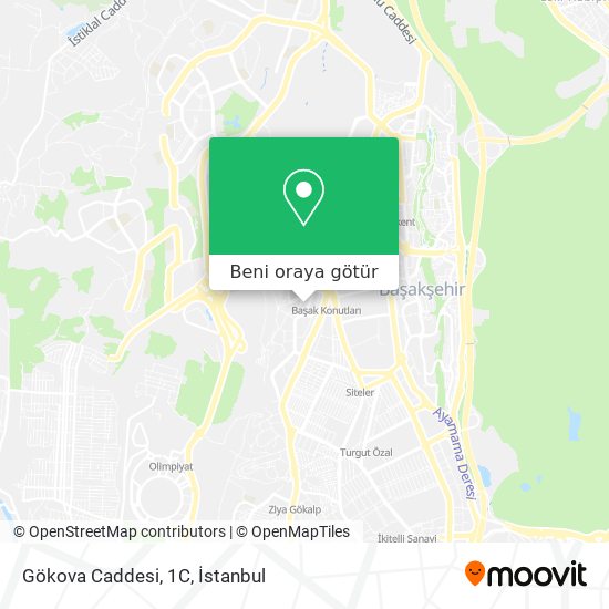 Gökova Caddesi, 1C harita