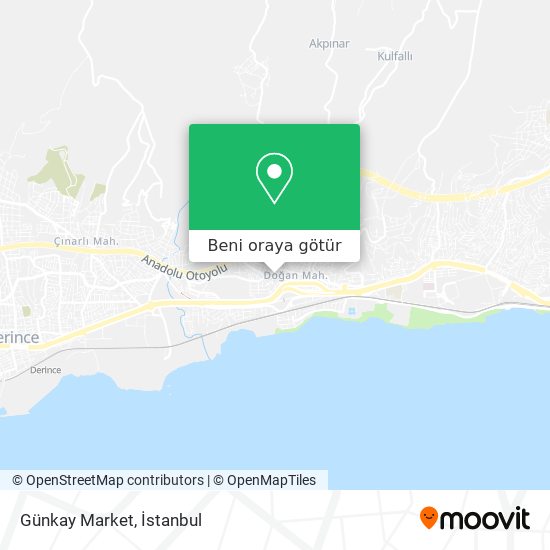 Günkay Market harita