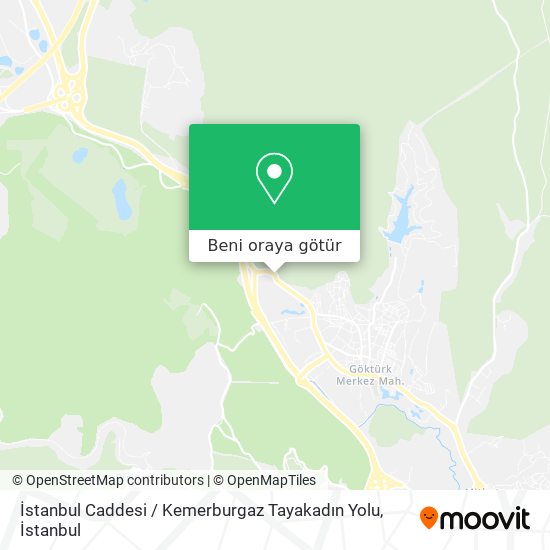 İstanbul Caddesi / Kemerburgaz Tayakadın Yolu harita