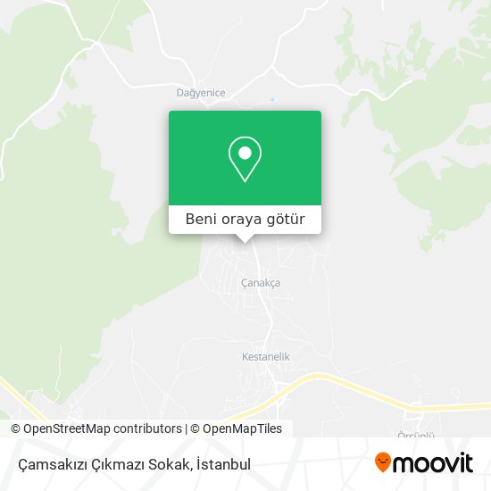 Çamsakızı Çıkmazı Sokak harita