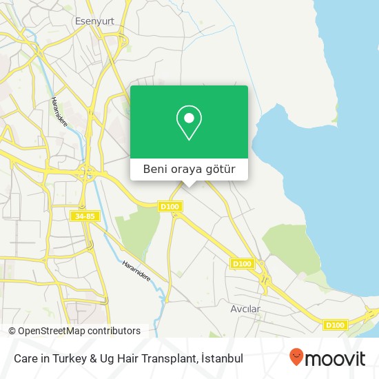 Care in Turkey & Ug Hair Transplant harita
