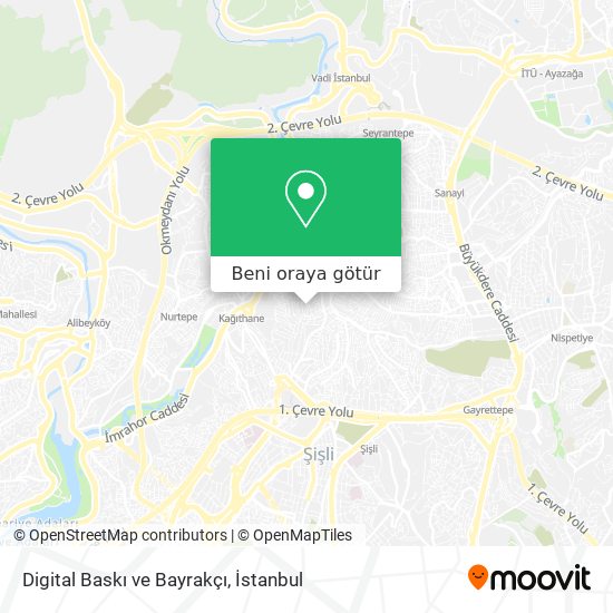 Digital Baskı ve Bayrakçı harita