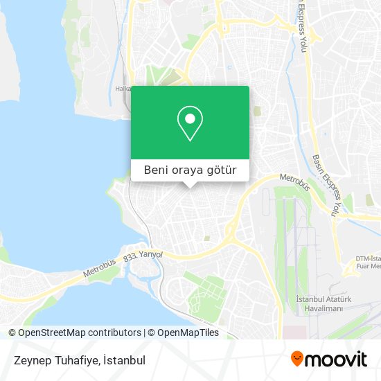 Zeynep Tuhafiye harita