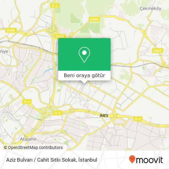 Aziz Bulvarı / Cahit Sıtkı Sokak harita