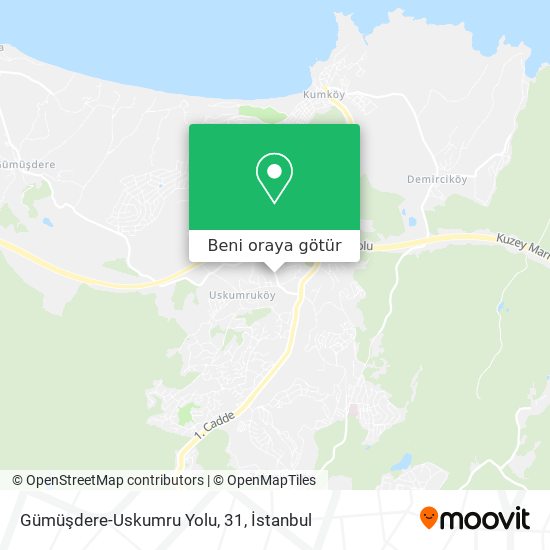 Gümüşdere-Uskumru Yolu, 31 harita