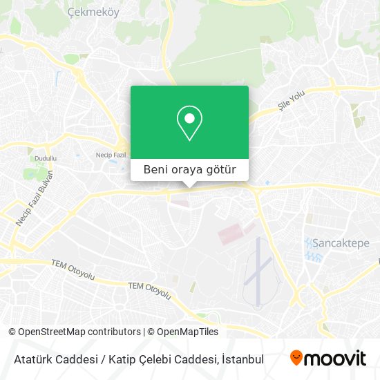 Atatürk Caddesi / Katip Çelebi Caddesi harita