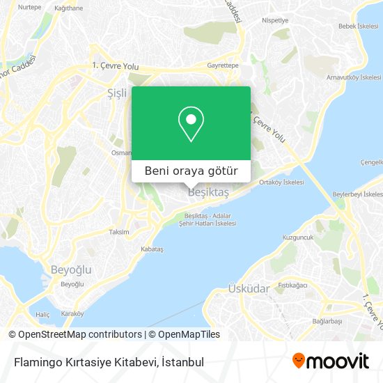 Flamingo Kırtasiye Kitabevi harita