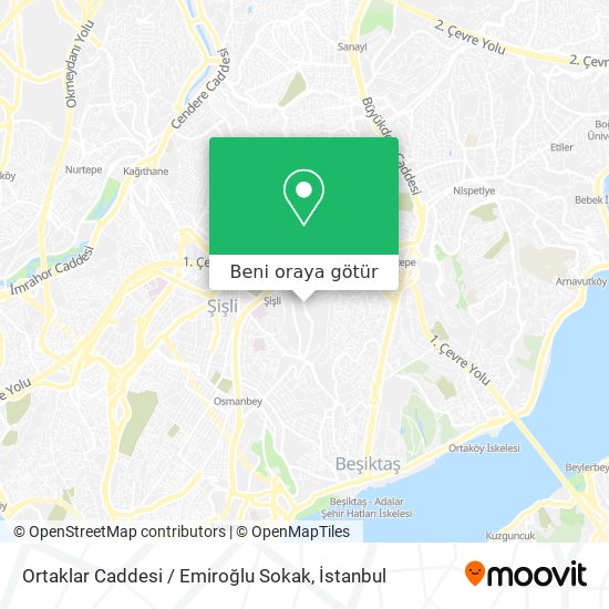 Ortaklar Caddesi / Emiroğlu Sokak harita