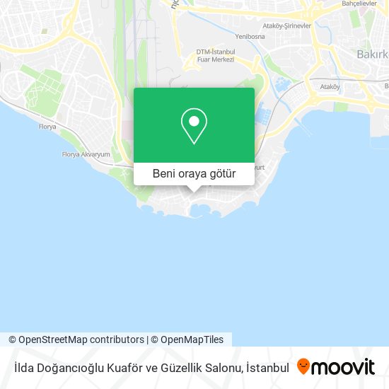 İlda Doğancıoğlu Kuaför ve Güzellik Salonu harita