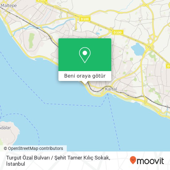 Turgut Özal Bulvarı / Şehit Tamer Kılıç Sokak harita