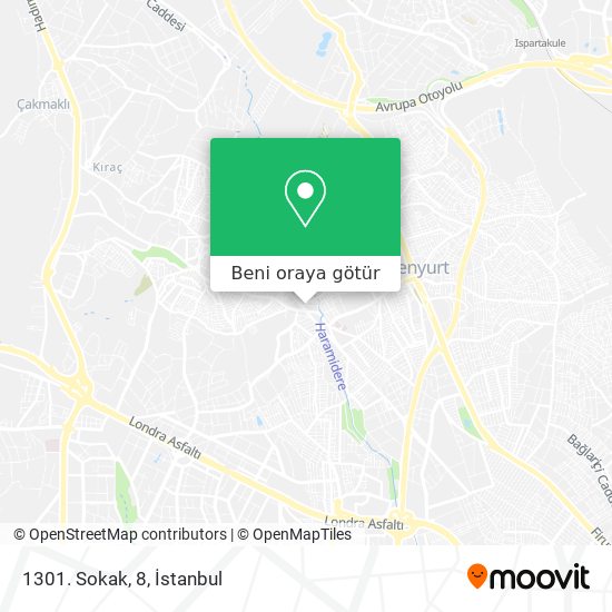 1301. Sokak, 8 harita