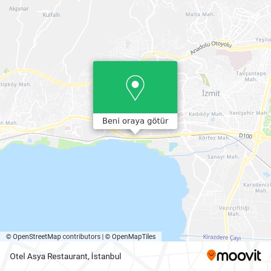 Otel Asya Restaurant harita