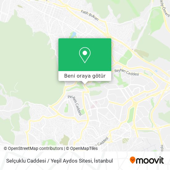 Selçuklu Caddesi / Yeşil Aydos Sitesi harita