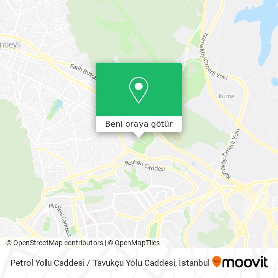 Petrol Yolu Caddesi / Tavukçu Yolu Caddesi harita
