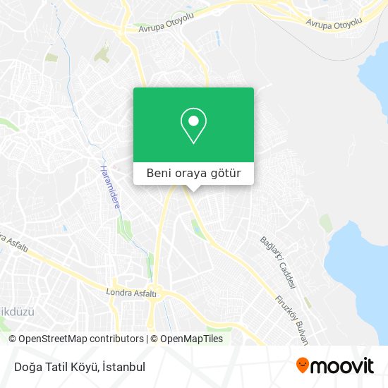 Doğa Tatil Köyü harita