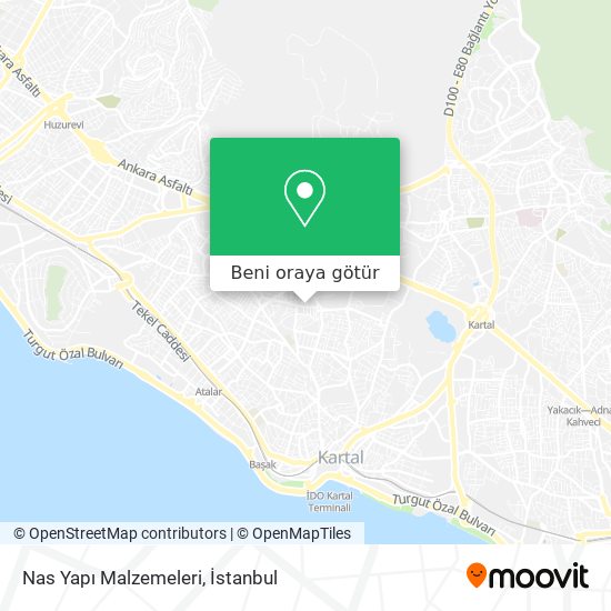 Nas Yapı Malzemeleri harita