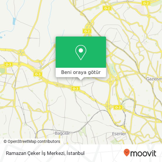 Ramazan Çeker İş Merkezi harita