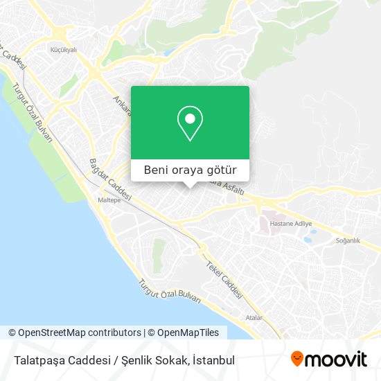 Talatpaşa Caddesi / Şenlik Sokak harita