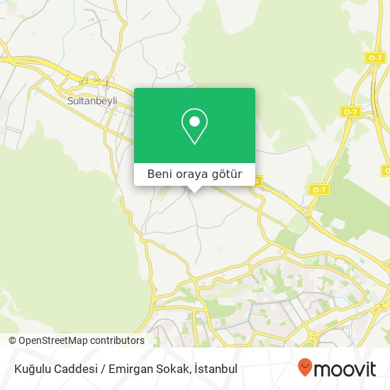 Kuğulu Caddesi / Emirgan Sokak harita