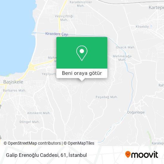 Galip Erenoğlu Caddesi, 61 harita
