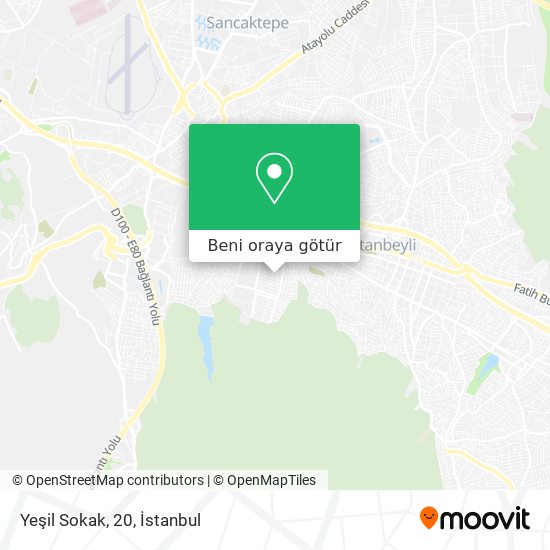 Yeşil Sokak, 20 harita