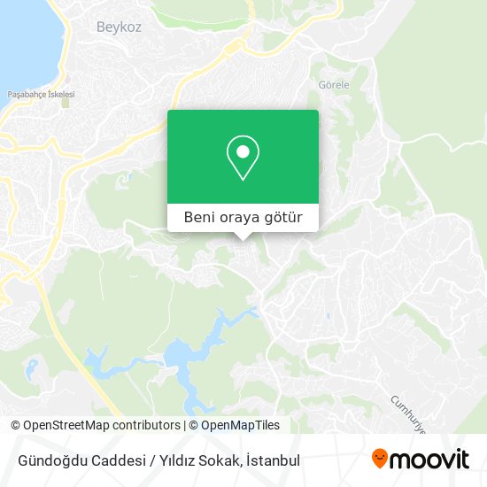 Gündoğdu Caddesi / Yıldız Sokak harita