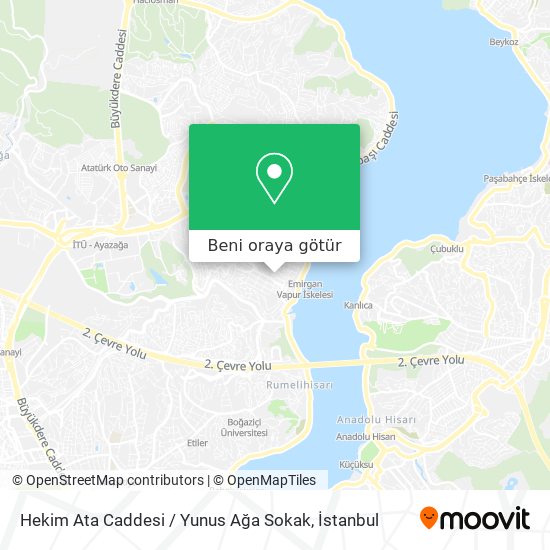 Hekim Ata Caddesi / Yunus Ağa Sokak harita