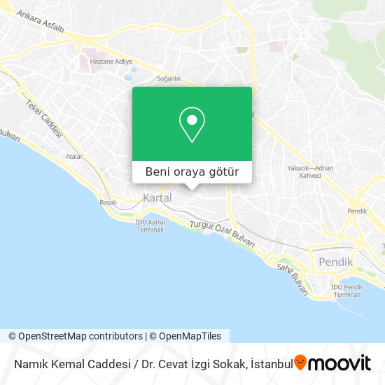 Namık Kemal Caddesi / Dr. Cevat İzgi Sokak harita