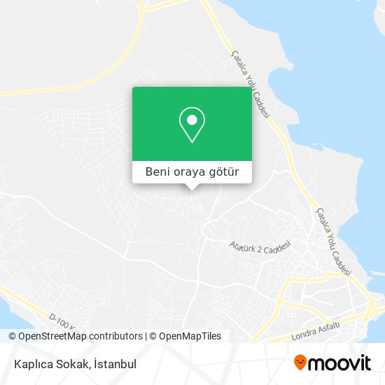 Kaplıca Sokak harita