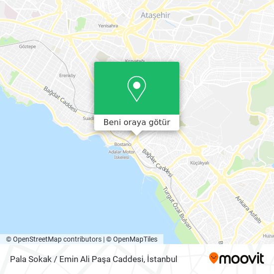 Pala Sokak / Emin Ali Paşa Caddesi harita