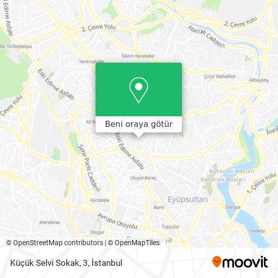 Küçük Selvi Sokak, 3 harita