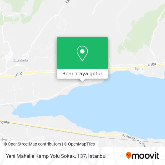 Yeni Mahalle Kamp Yolu Sokak, 137 harita