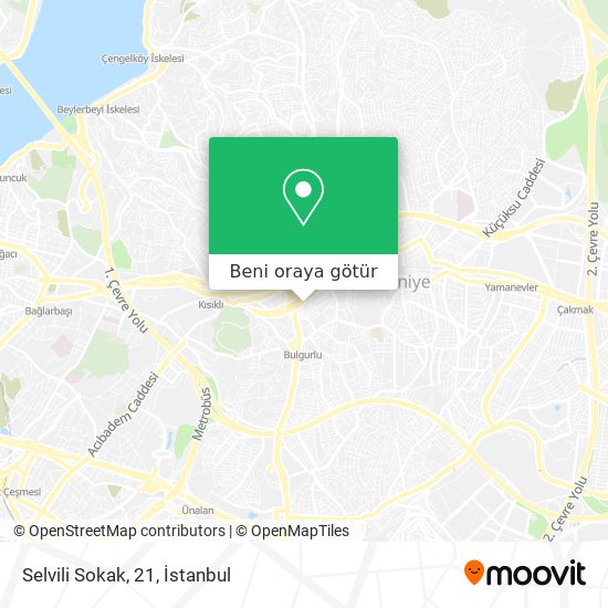 Selvili Sokak, 21 harita