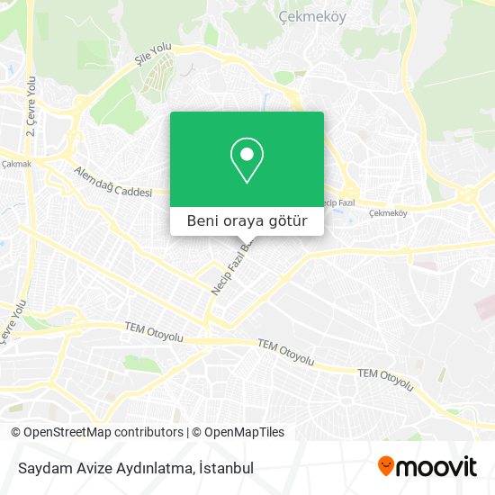 Saydam Avize Aydınlatma harita