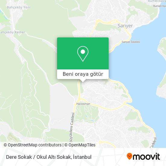 Dere Sokak / Okul Altı Sokak harita