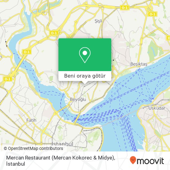Mercan Restaurant (Mercan Kokorec & Midye) harita