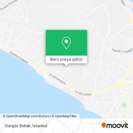 Güngör Sokak harita