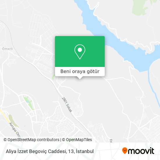 Aliya İzzet Begoviç Caddesi, 13 harita