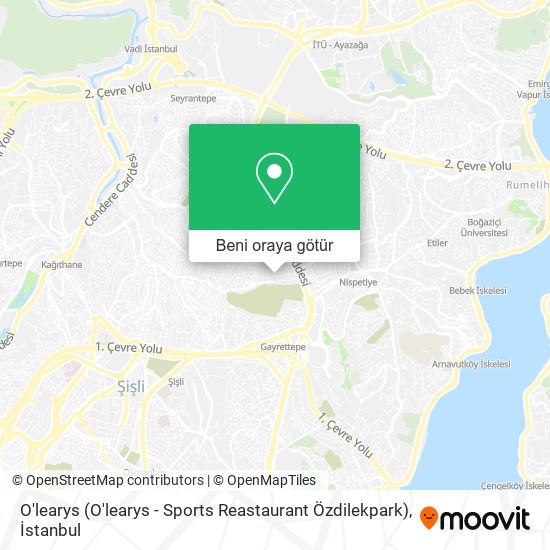 O'learys (O'learys - Sports Reastaurant Özdilekpark) harita