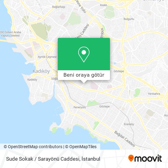 Sude Sokak / Sarayönü Caddesi harita