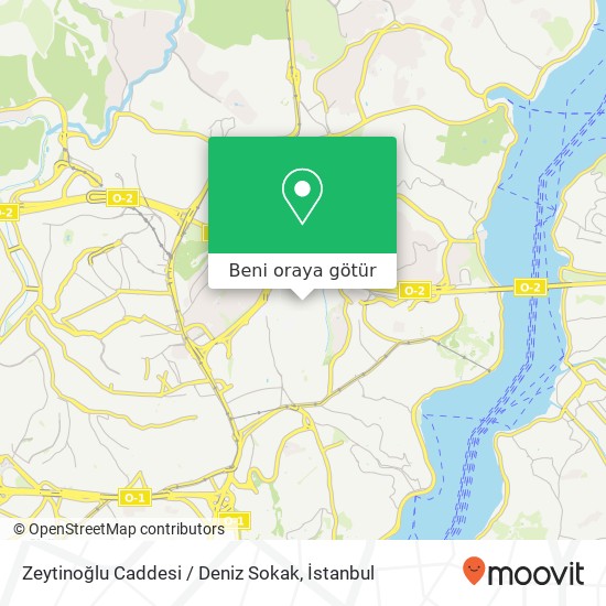 Zeytinoğlu Caddesi / Deniz Sokak harita