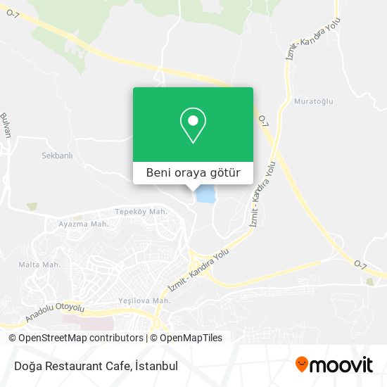 Doğa Restaurant Cafe harita