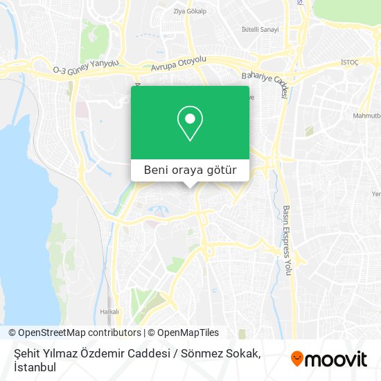 Şehit Yılmaz Özdemir Caddesi / Sönmez Sokak harita