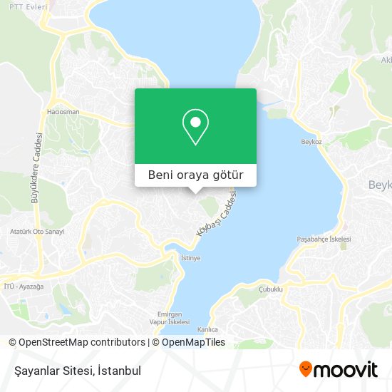 Şayanlar Sitesi harita