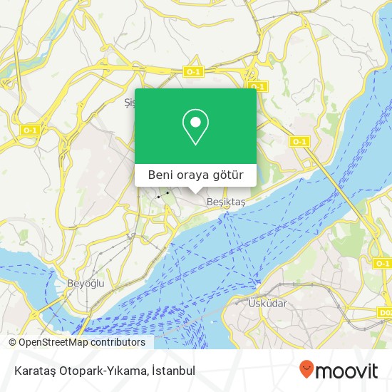 Karataş Otopark-Yıkama harita